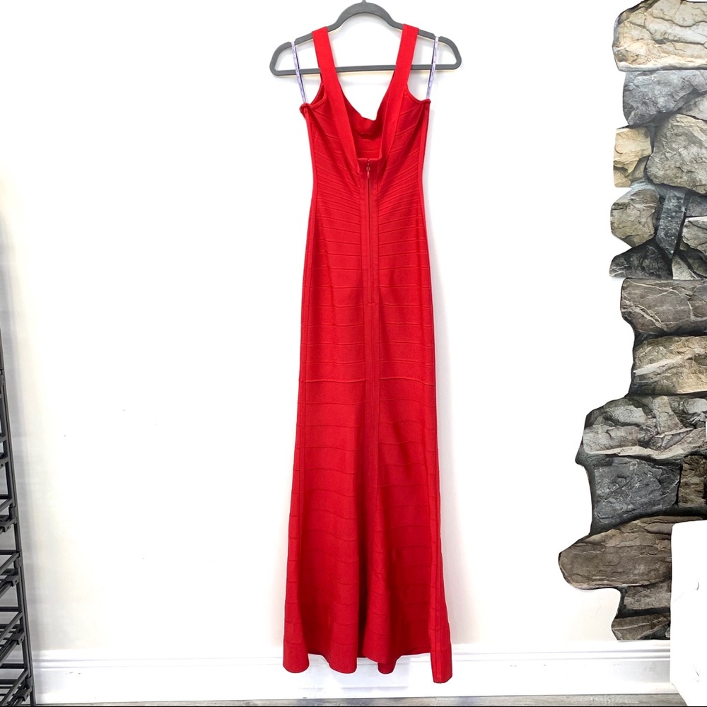 HERVE LEGER "Ellen" gown - Picture 10 of 10